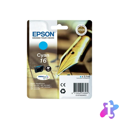 Epson T1622 (16) Cyan tintapatron