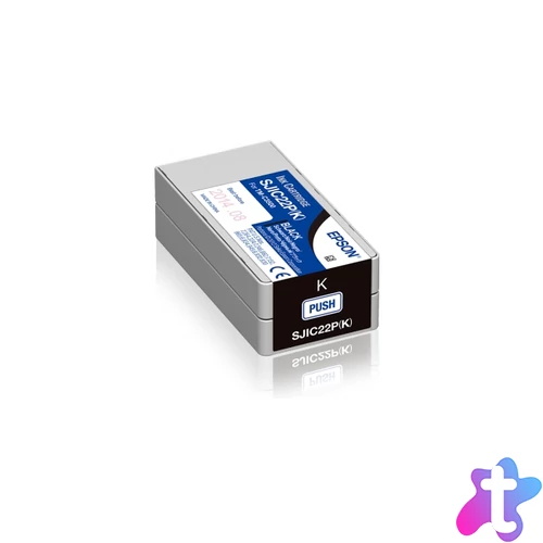 Epson SJIC22P Black patron