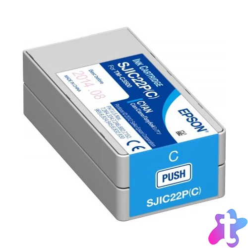Epson SJIC22P Cyan patron
