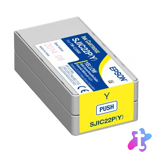 Epson SJIC22P Yellow patron