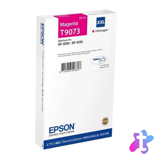 Epson T9073 XXL Magenta tintapatron