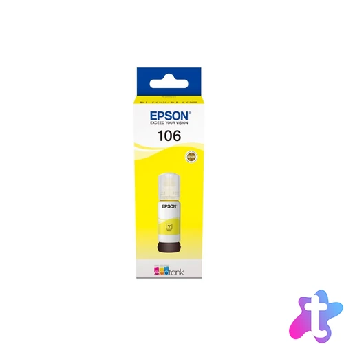 Epson 106 Yellow tintapatron