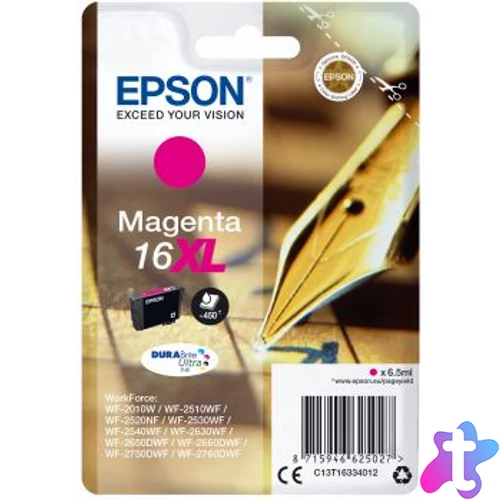 Epson T1633 (16XL) Magenta tintapatron