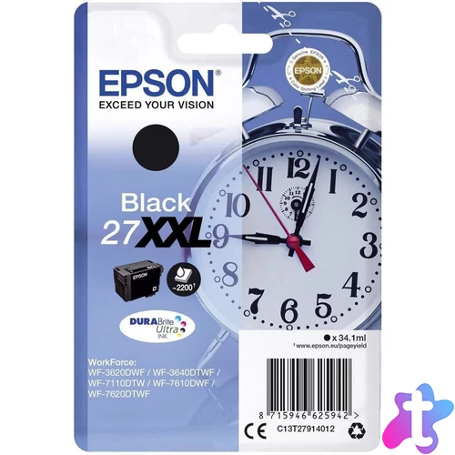 Epson T2791 (27XXL) Black patron