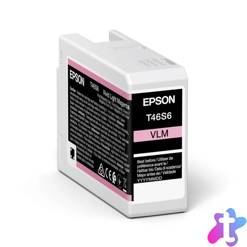 Epson T46S6 Vivid Light Magenta tintapatron