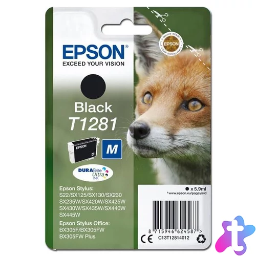 Epson T1281 Black tintapatron