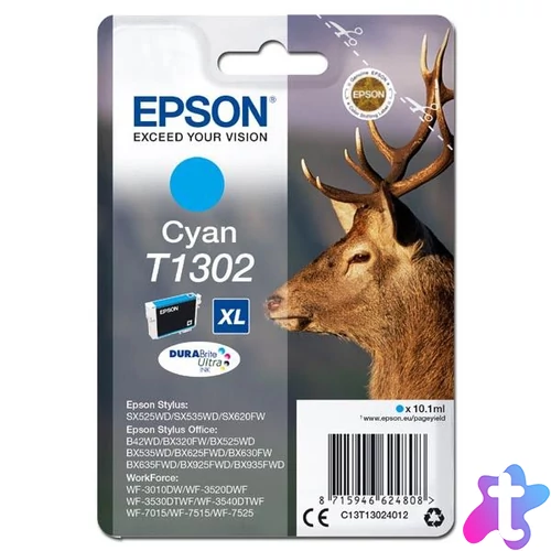 Epson T1302 Cyan tintapatron