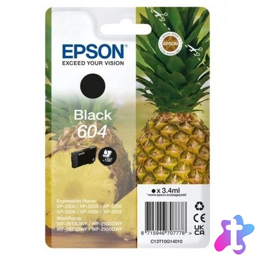 Epson T10G1 (604) Black tintapatron