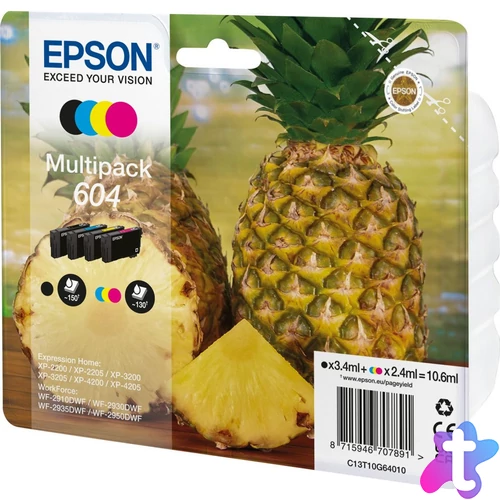 Epson T10G6 (604) Multipack tintapatron
