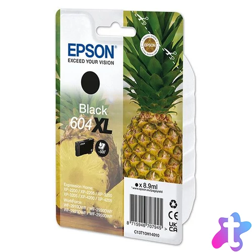 Epson T10H1 (604XL) Black tintapatron