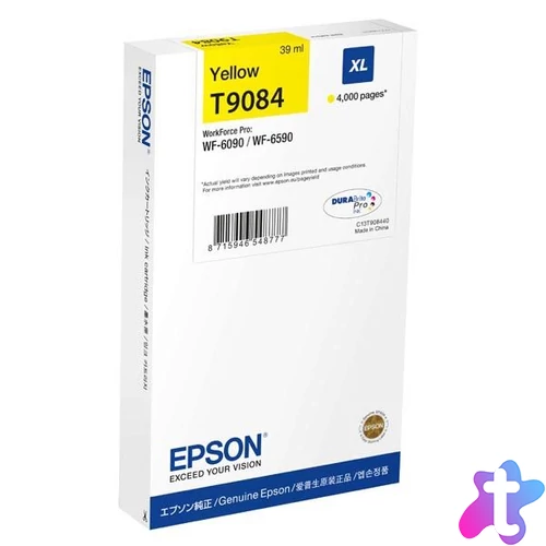 Epson T9084 Yellow tintapatron