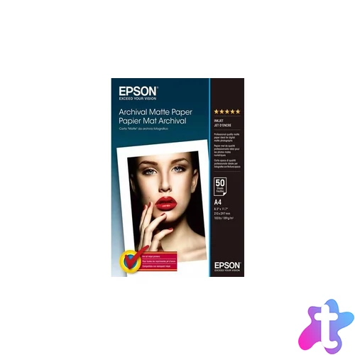 Epson Archival Matte Paper 192g A4 50db Matt Fotópapír