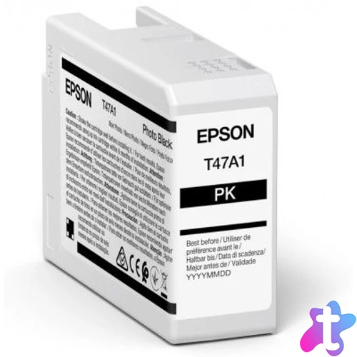 Epson T47A1 Black tintapatron