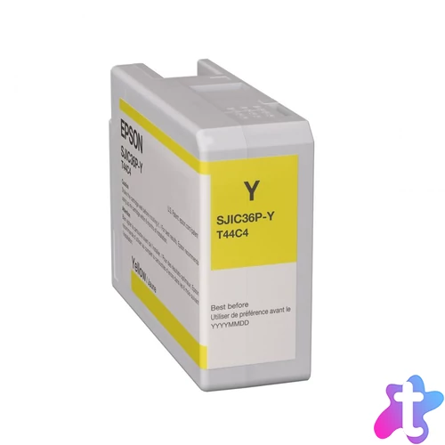Epson SJIC36P(Y) Yellow tintapatron