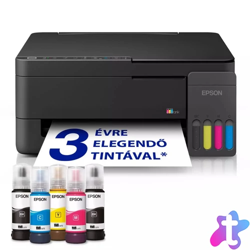 Epson EcoTank L3350W Wireless Tintasugaras Nyomtató/Másoló/Scanner multifunkciós nyomtató