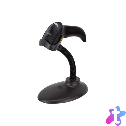 EQuip USB 1D/2D Barcode Scanner with Stand Vonalkódolvasó Black