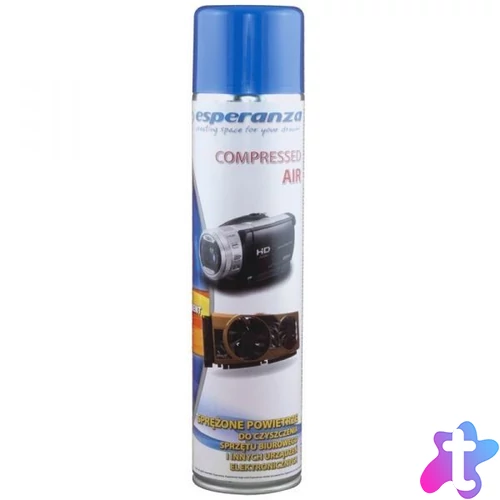Esperanza ES118 Sűrített Levegő Spray 600ml tisztítóanyag