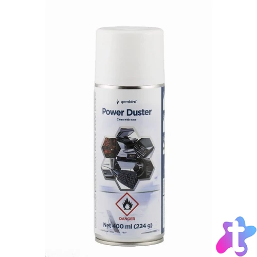 Gembird Sűrített levegős tisztítószer 400 ml tisztítóanyag