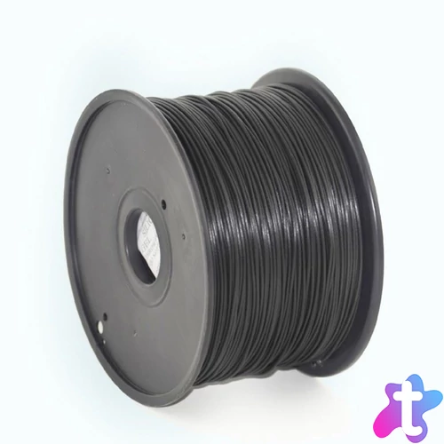 Gembird 3DP-ABS1.75-01-BK ABS Black 1,75mm 1kg
