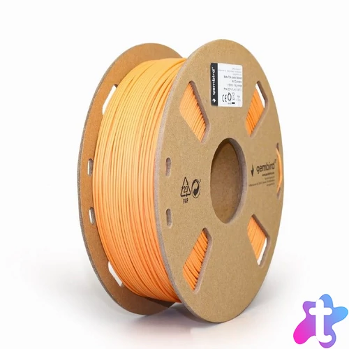 Gembird 3DP-PLA-01-MTO matte PLA Orange 1,75mm 1kg