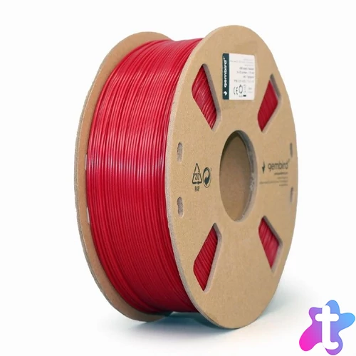Gembird 3DP-ABS1.75-01-R ABS Filament Red 1,75mm 1kg