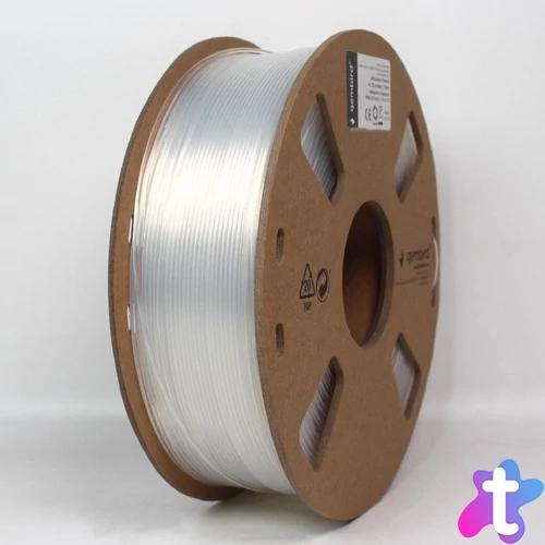Gembird 3DP-ABS1.75-01-TR ABS Filament Transparent 1,75mm 1kg