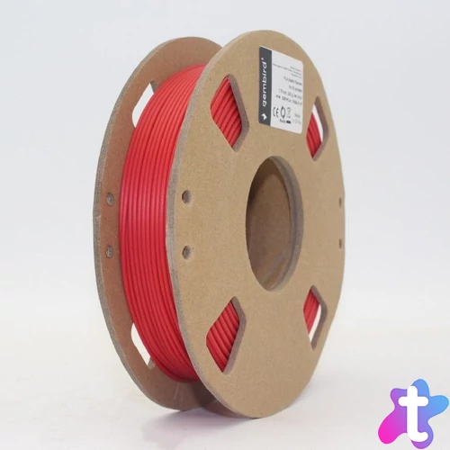 Gembird 3DP-PLA1.75GE-01-R Filament PLA Red 1,75mm 200g GEMMA printer spool