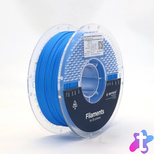 Gembird 3DP-PLA1.75HY-01-B High Speed PLA filament Blue 1,75mm 1kg