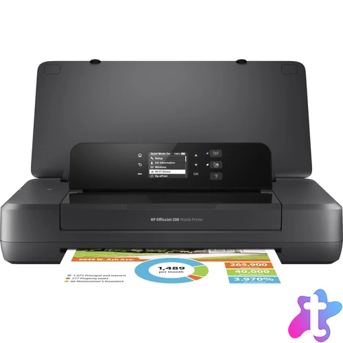 HP Officejet 200 Mobil Wireless Tintasugaras Nyomtató