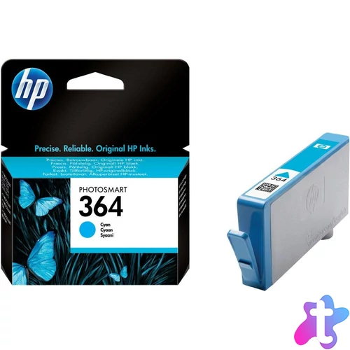 HP CB318EE (364) Cyan tintapatron