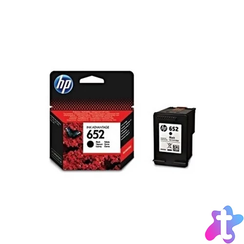 HP F6V25AE (652) Black tintapatron