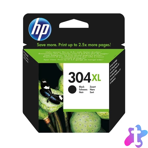 HP N9K08AE (304XL) Black patron