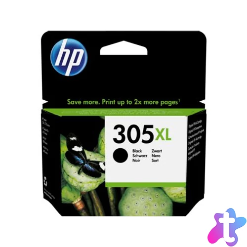 HP 3YM62AE (305XL) Black tintapatron