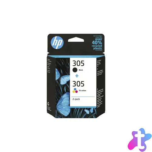 HP 6ZD17AE (305) multipack tintapatron