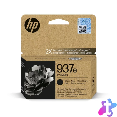 HP 937E Black tintapatron