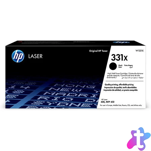 HP W1331X Black toner