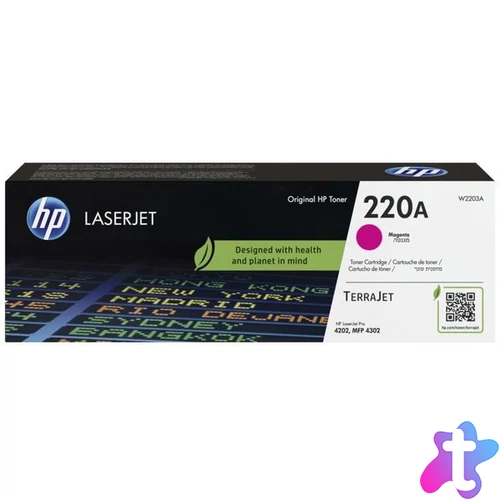 HP 220A Magenta toner