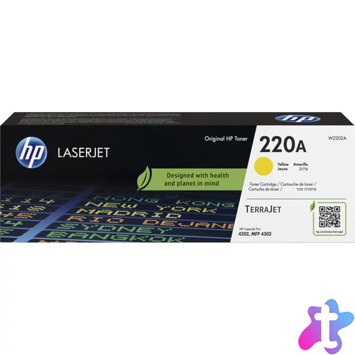 HP 220A Yellow toner