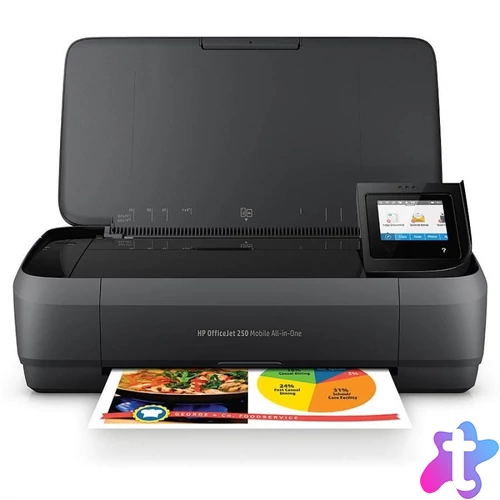 HP OfficeJet 250 Mobile AiO Wireless Tintasugaras Nyomtató/Másoló/Scanner multifunkciós nyomtató
