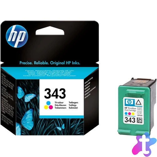 HP 8766A (343) Color tintapatron