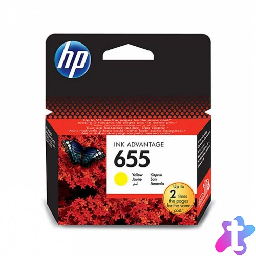 HP CZ112AE (655) Yellow tintapatron