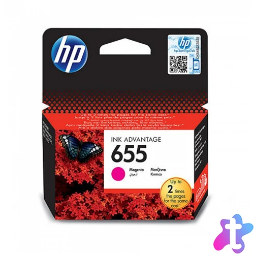 HP CZ111AE (655) Magenta tintapatron
