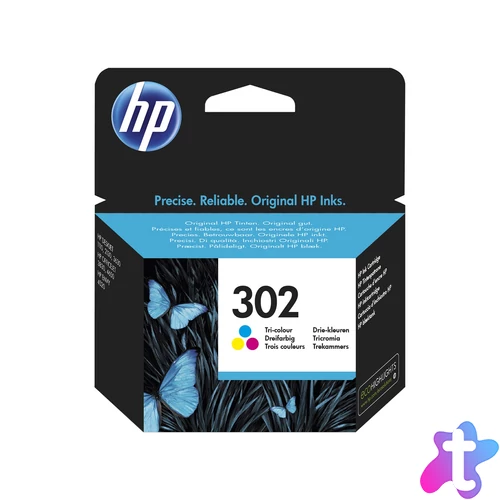 HP F6U65AE (302) Colorpack tintapatron