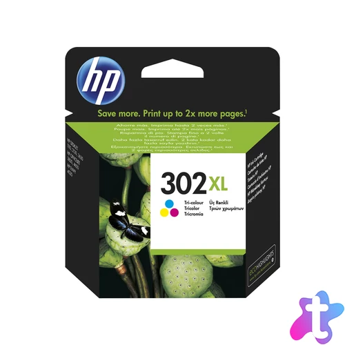 HP F6U67AE (302XL) Colorpack tintapatron