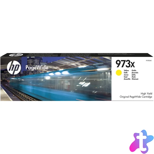 HP F6T83AE (973X) Yellow tintapatron