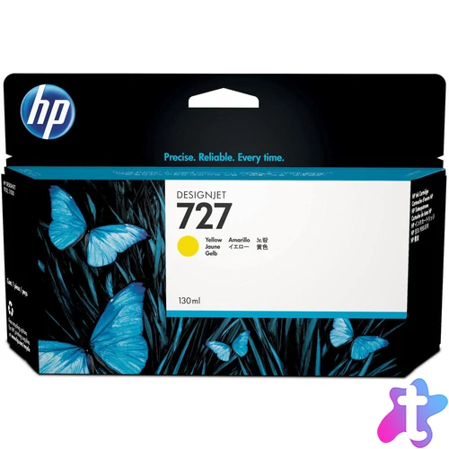 HP B3P21A (727) Yellow tintapatron