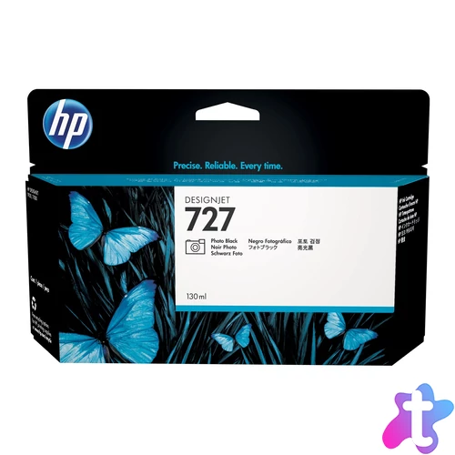 HP B3P23A (727) Photo Black tintapatron