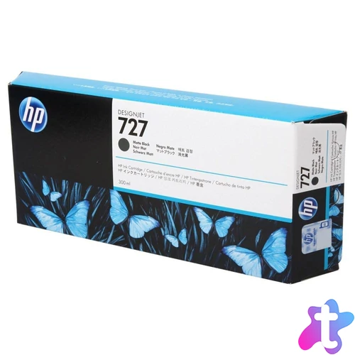 HP C1Q12A (727) Matt Black tintapatron