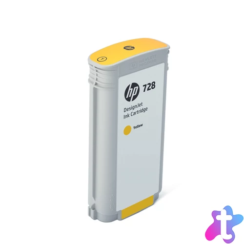 HP F9J65A (728) Yellow tintapatron