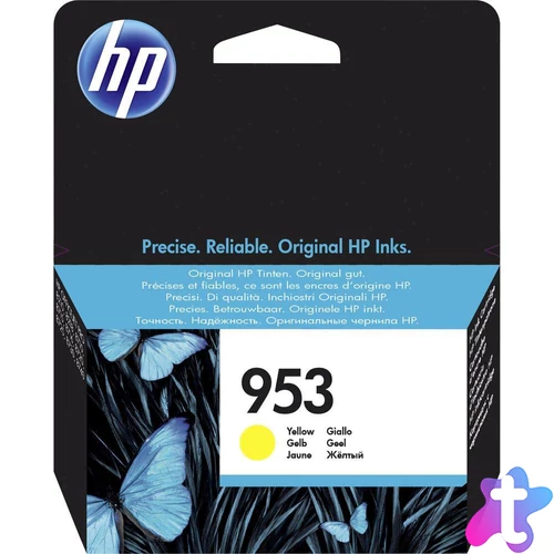 HP F6U14AE (953) Yellow tintapatron